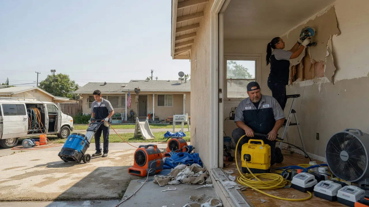 Water Damage Restoration in Oakford, IN near me